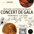Affiche concert gala 2025